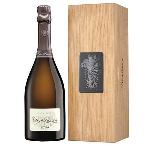 Le Clos Lanson 2006 Vintage Brut Champagne in Wooden Box 75cl - A Rare and Precious Vintage